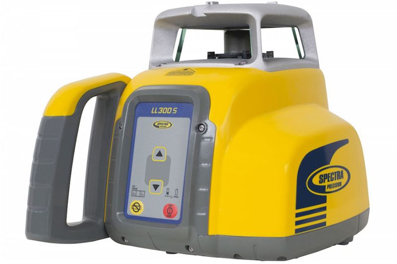 Spectra LL300S roterende bouwlaser met HL450 handontvanger