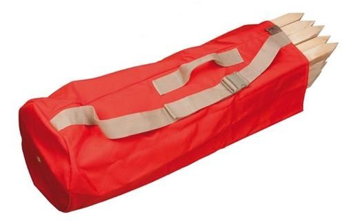 Foudraal voor ca. 30 stuks piketten afm. 88x28x25 cm