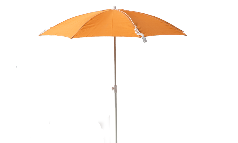 Landmeterparasol Ø 200 cm oranje