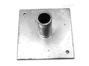 Steigervoetplaat vast model