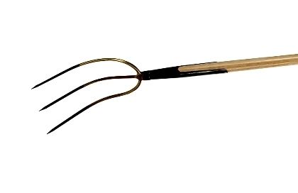 Hooivork 3-tands met steel