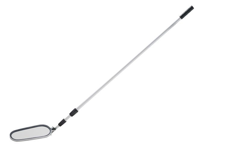 Rioolspiegelset in koffer 2 spiegels met adapter en telescoopstok