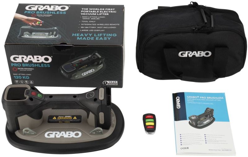 Nemo Grabo Pro Brushless vacuüm tegeltiller in tas | exclusief accu en lader