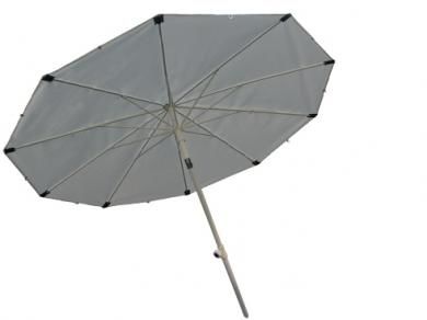 Landmeter-/lasparasol wit Ø 200 cm