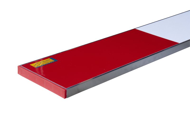 Verkeersplank alu groef r3 BB 16-1 per meter