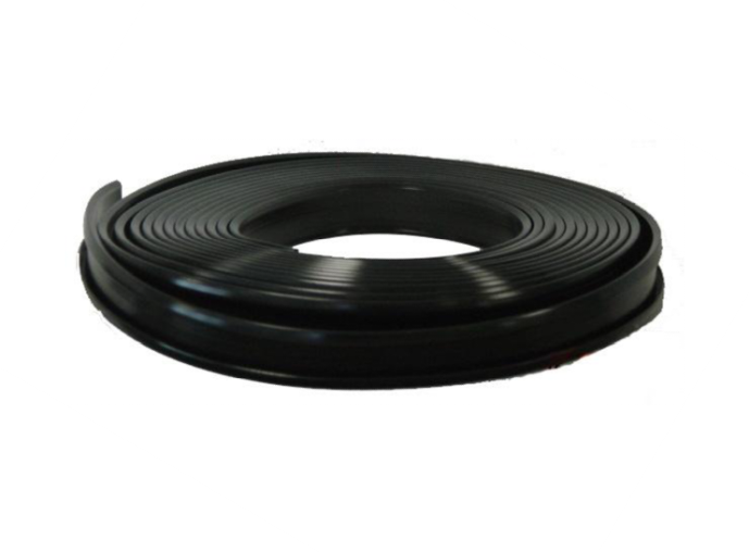 Beschermingsband voor montageband zwart per 10 m