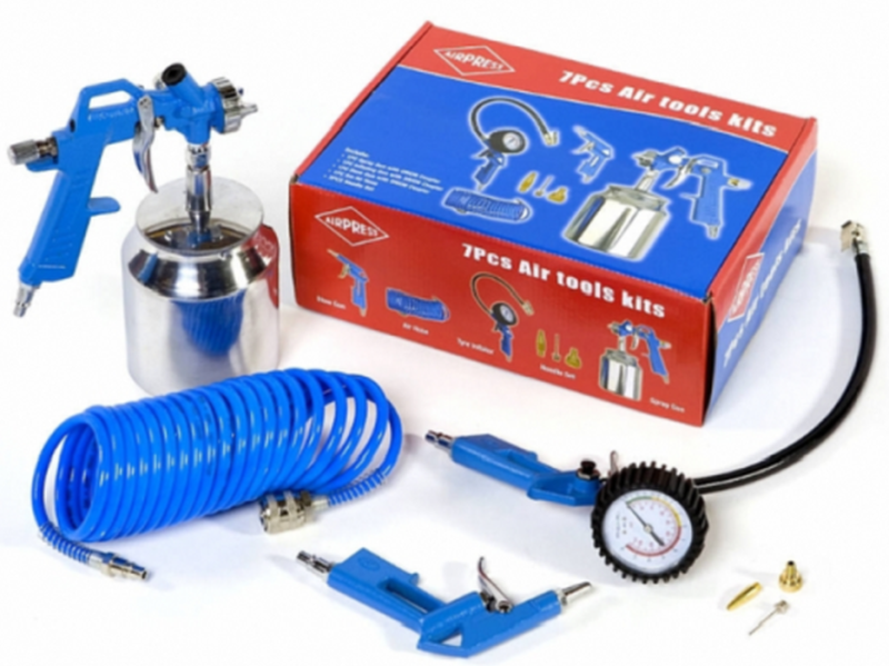 Compressor toebehorenset 7-delig