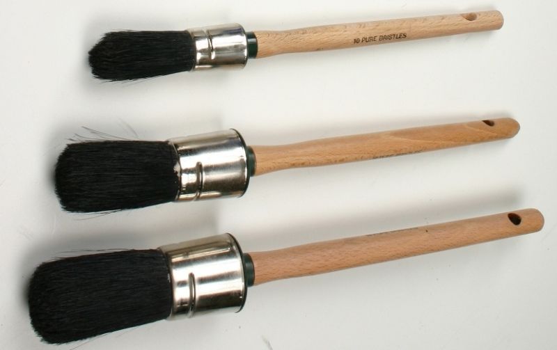 Kwast patent zwart haar