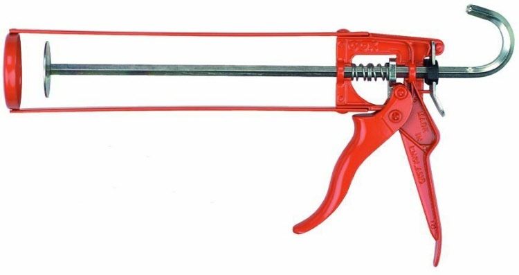 Kitspuit prof. model voor kokers 310 ml oranje