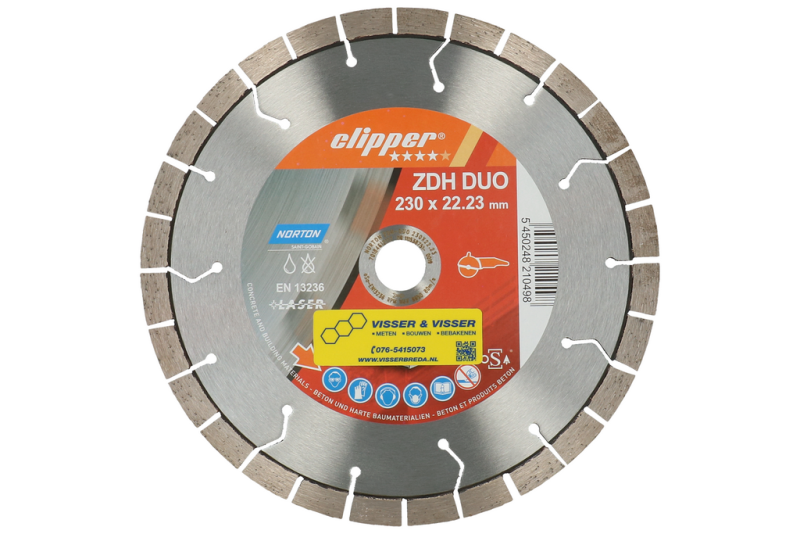 Norton Clipper ZDH Duo diamantzaagblad | Ø 230 mm